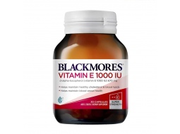 Viên uống bổ sung Vitamin E Blackmores Natural Vitamin E 1000IU 30 viên