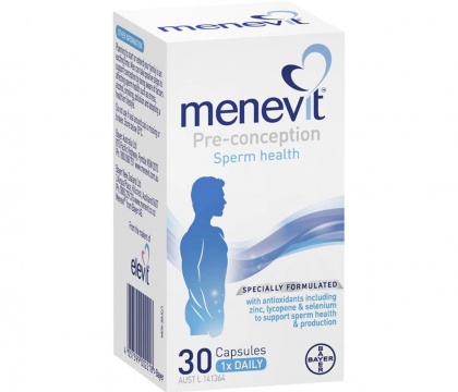 Hỗ trợ sinh sản cho nam giới Menevit Bayer 30 viên