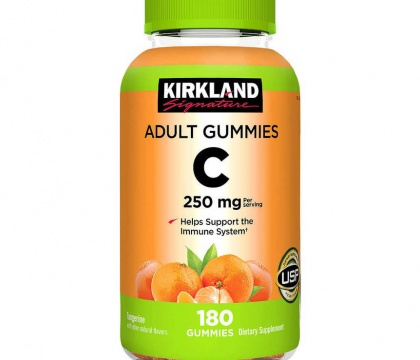 Kẹo dẻo bổ sung vitamin C cho người lớn Kirkland Signature Adult Gummies 250mg 180 viên