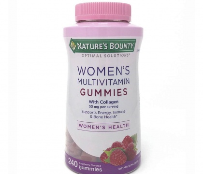 Kẹo dẻo đa Vitamin cho nữ Nature’s Bounty Women’s Multivitamin Gummies 240 viên