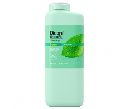 Sữa tắm Detox Dicora Urban Fit Pure Care Green Tea Trà Xanh 400ml