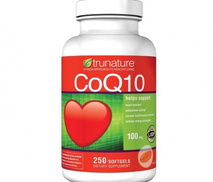 Viên uống hỗ trợ tim mạch Trunature CoQ10 100mg 250 viên