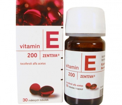 Vitamin E Đỏ Zentiva 400mg Chính Hãng Của Nga Hộp 30 Viên