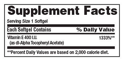 thanh phan kirkland signature vitamin e 400 iu 500v